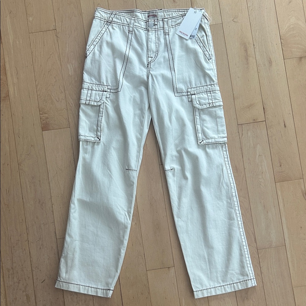 NWT True Religion military cargo